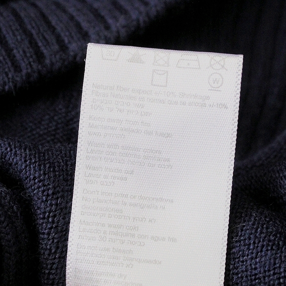 2/$14 Boys 10-12 Navy Sweater - Picture 5 of 5